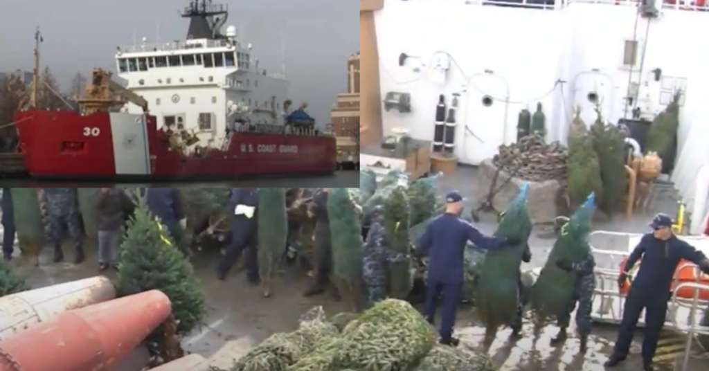 Coast Guard’s Joyful “Christmas Tree Ship” Is All Geared To Set Sail