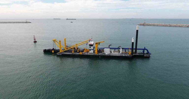 Damen Delivers The Largest Cutter Suction Dredger Ever Seen In Indonesian History