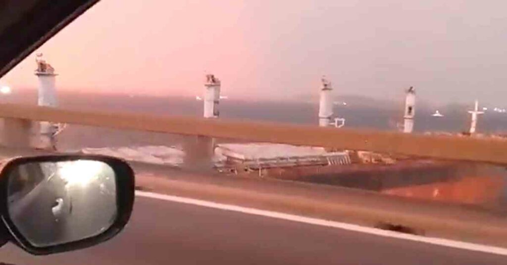 Ship Crashes Into Rio Niteroi Bridge; Dramatic Moment Of Cruise Ship Hitting Bridge Caught On Camera