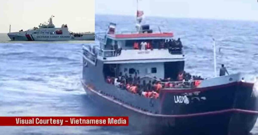 Video Over 300 Migrants From Sri Lanka Held In Vietnam Following Dramatic High-Seas Rescue