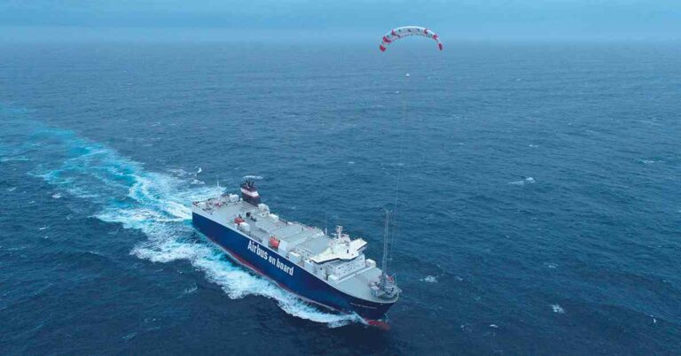 First Footage Of Seawing Kite System Released As Wind Propulsion Takes Off For Commercial Shipping