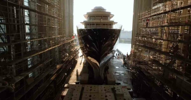 Video: 388-Foot Superyacht Is The Largest Vessel Launched By Abeking & Rasmussen