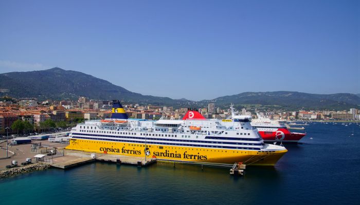Corsica Ferries Ro Ro Vessel