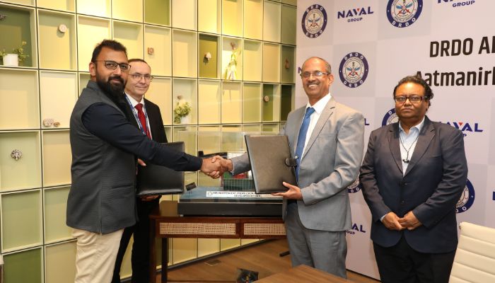 DRDO & Naval Group France sign agreement to safely integrate the indigenous system in Kalvari-class submarines