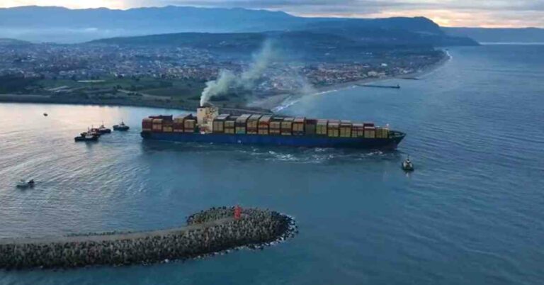 Watch: MSC Container Ship Struck In The Breakwaters Of Italy’s Largest Container Port