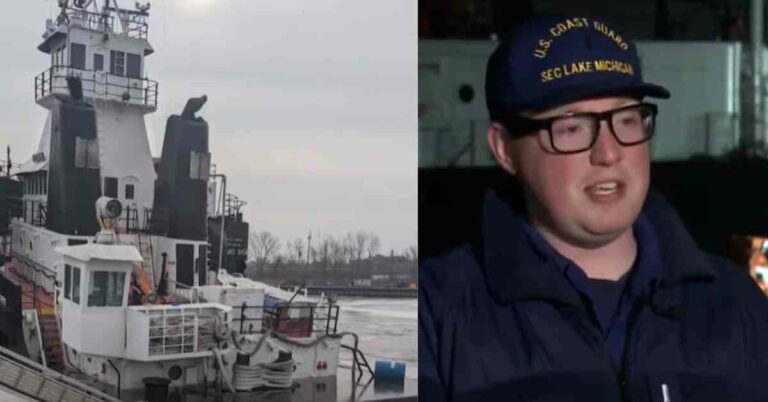 Watch: Coast Guard Responds To A Sinking Vessel In The Waters Of Kinnickinnic River