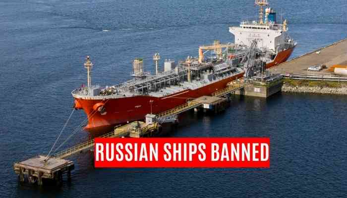 Russian Ships Denied Entry To Ports