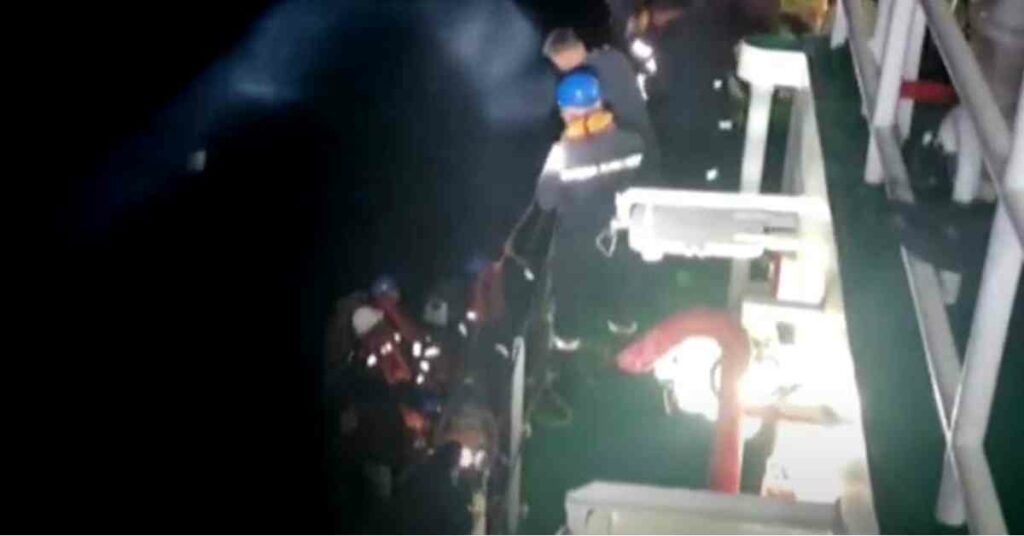 Coast Guard Rescues Filipino Man