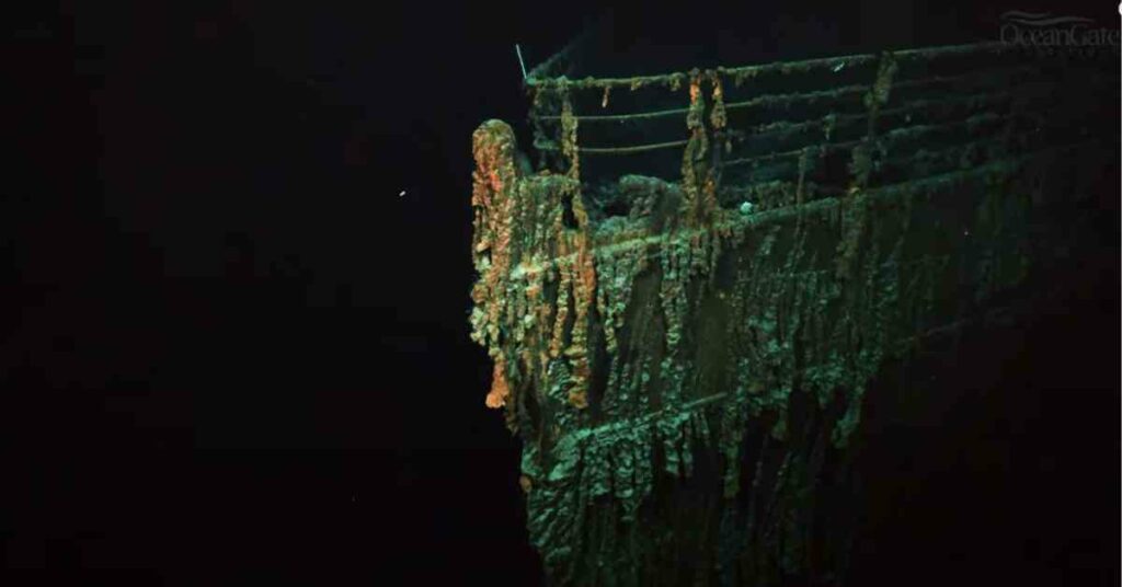 Titanic Iceberg Impact Spot