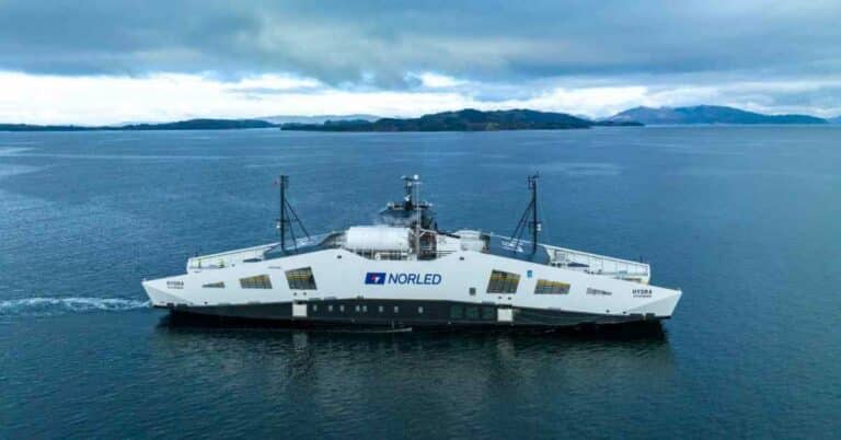 World’s First Hydrogen Ferry MF Hydra Sailing On Zero-Emission Liquid Hydrogen Put Into Operation