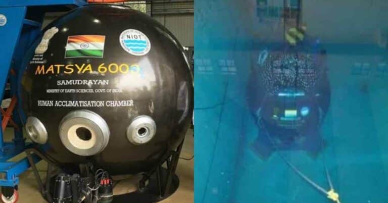 India: Manned Submersible For 6000 Meter Deep Ocean Mission Will Be Ready By 2026