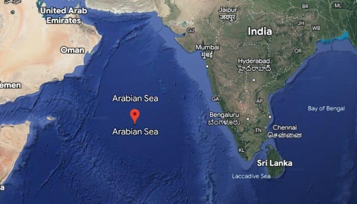 Arabian Sea Maps