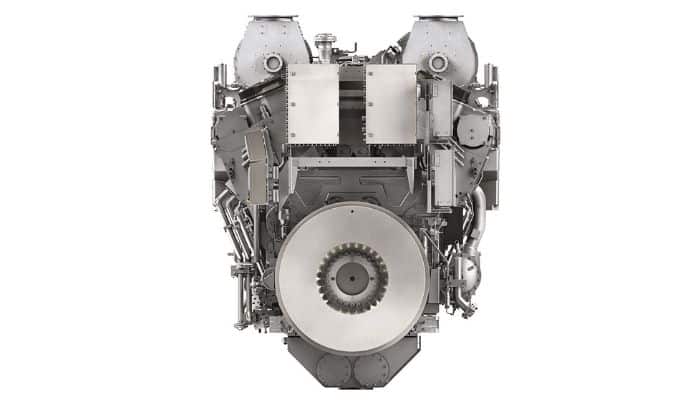 MAN four-stroke engine