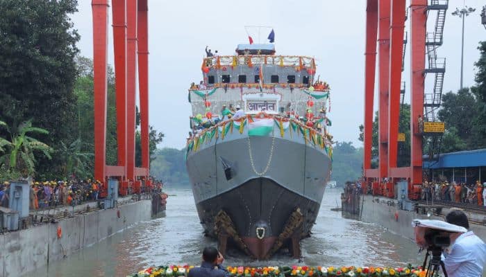Indian Navy Launches INS Androth- ‘The Most Silent Vessel’ In Kolkata