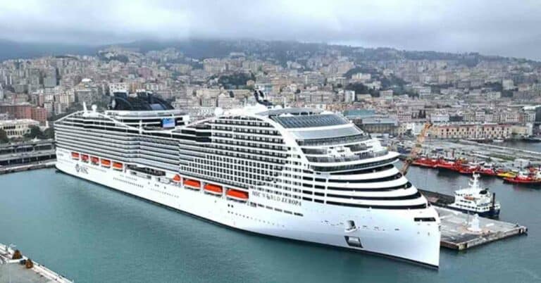 MSC World Europa, World’s Most Environmentally High-performing Cruise Ship, Starts Sailing In The Mediterranean