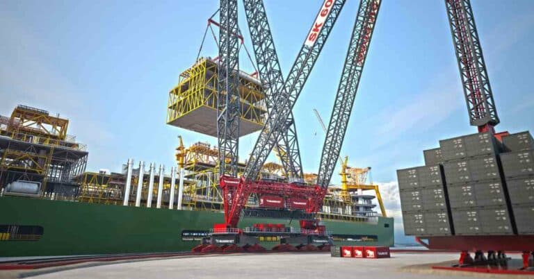 World’s Largest Electric Crane Under Construction In Netherlands