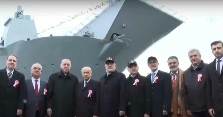 Turkish Navy Receives Its Largest Warship And First Landing Platform Dock For Drones