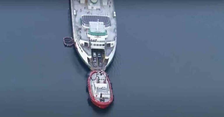 Ferry Runs Aground Close To Seattle; No Injuries Reported
