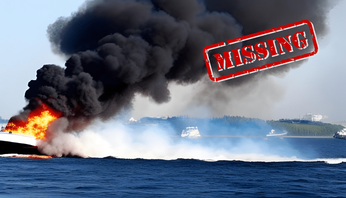 11 Indonesian sailors are missing since their ship caught fire in the Indian Ocean