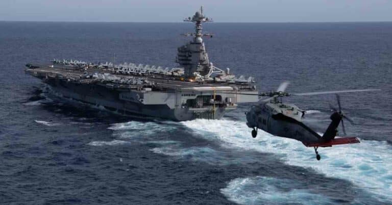 America’s Most Advanced Aircraft Carrier USS Gerald R. Ford Begins First Deployment