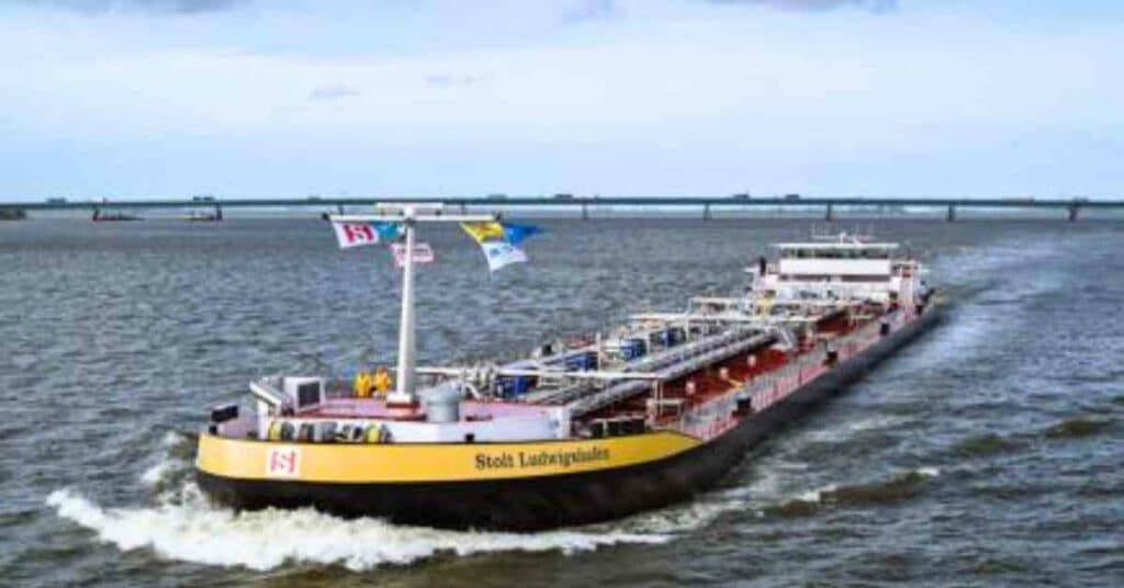 BASF And Stolt Tankers Introduce The Low-Water Chemical Tanker Stolt Ludwigshafen 11
