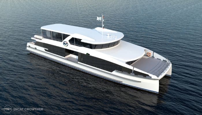 Incat-Crowther Designed Electric Ferry