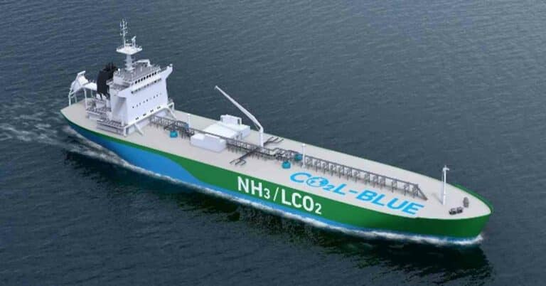 Mitsubishi Shipbuilding And NYK Line Obtain Approval In Principle (AiP) For Ammonia And LCO2 Carrier