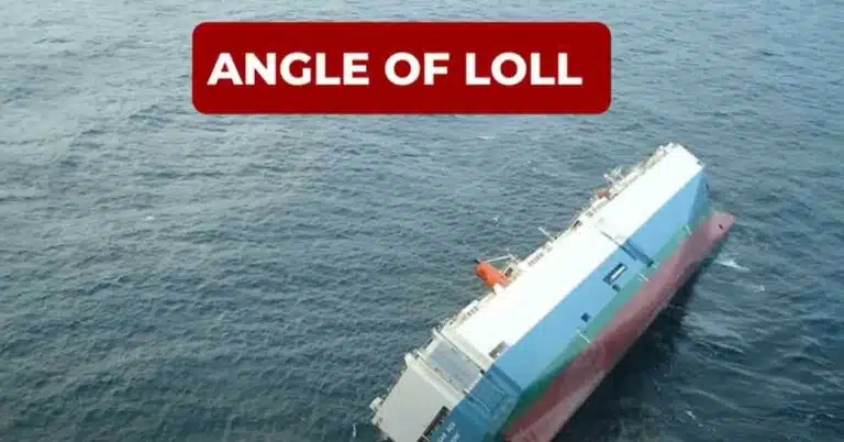 Why Do Ships Sink: Angle Of Loll Explained