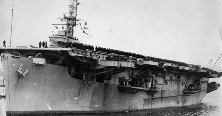 US Navy Confirms Wreck Of WWII Carrier Is USS Ommaney Bay Sunk By Japanese In 1945