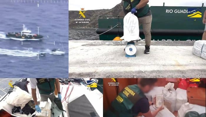 700kg Of Cocaine Caught En Route To The Canary Islands