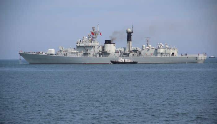 Chinese Naval Warship