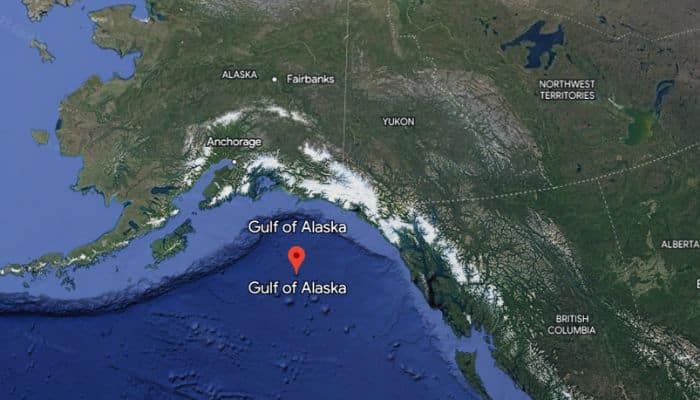Gulf of Alaska Map