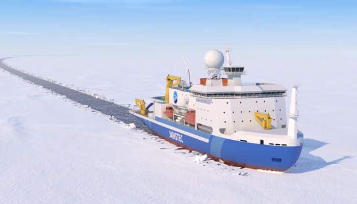 Ice-Breaking Arctic Research Vessel