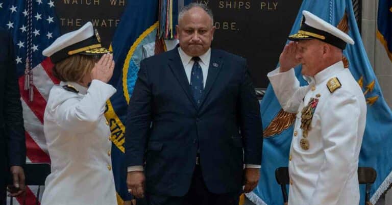 US Navy’s First Female Chief Lisa Franchetti Takes The Helm