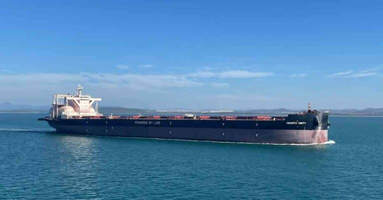 Tata Steel Becomes First Indian Company To Use LNG Powered Capesize Bulk Carrier