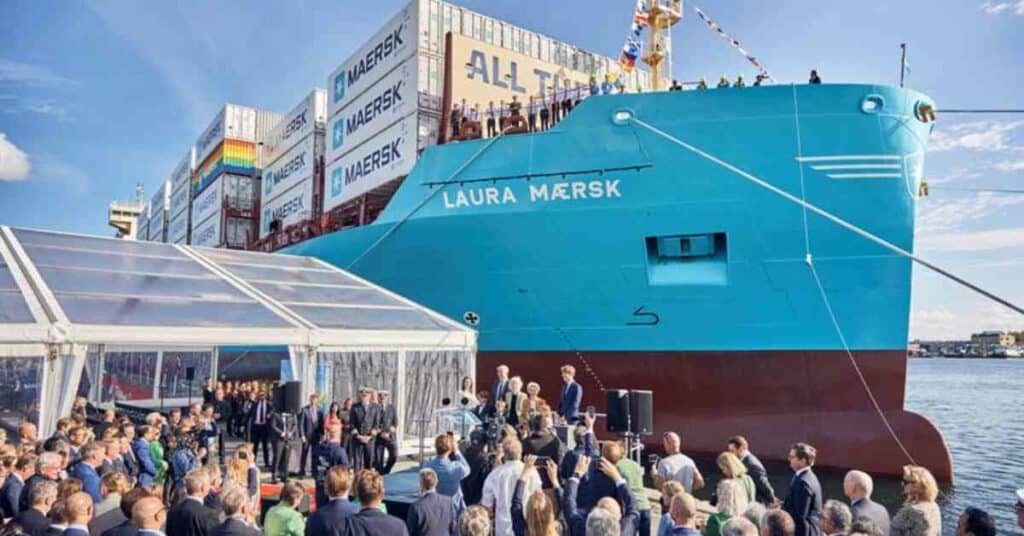 ABS Joins Maersk For Milestone Vessel Naming Ceremony