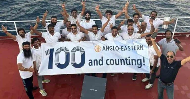 Anglo-Eastern Celebrates 100th Starlink Maritime Installation