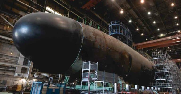HII Achieves Construction Milestone For Virginia-Class Submarine USS Arkansas