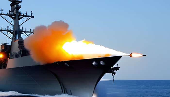 Targeting Civilian Cargo Ship With Cruise Missiles