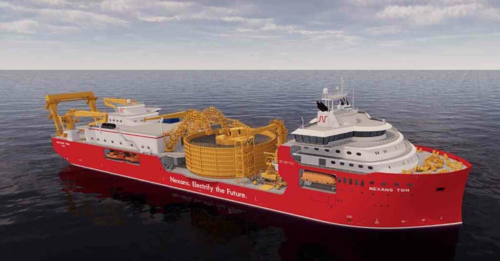 Ulstein Verft Signs New Shipbuilding Contract On A Cable Laying Vessel For Nexans