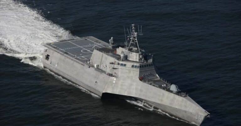 U.S Navy To Commission Future Littoral Combat Ship USS Augusta In Eastport, Maine