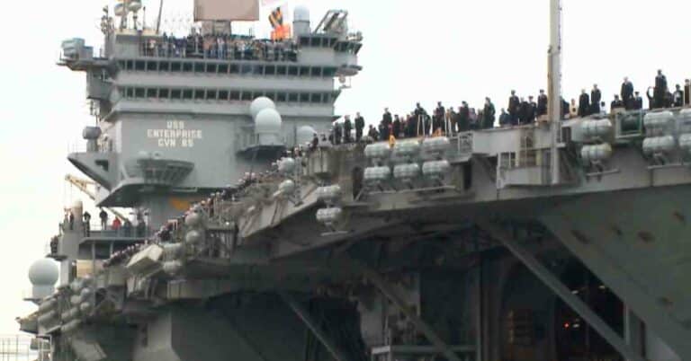 Watch: US Navy Announces Plan To Dismantle Former Enterprise Aircraft Carrier After More Than 50 Years Of Service