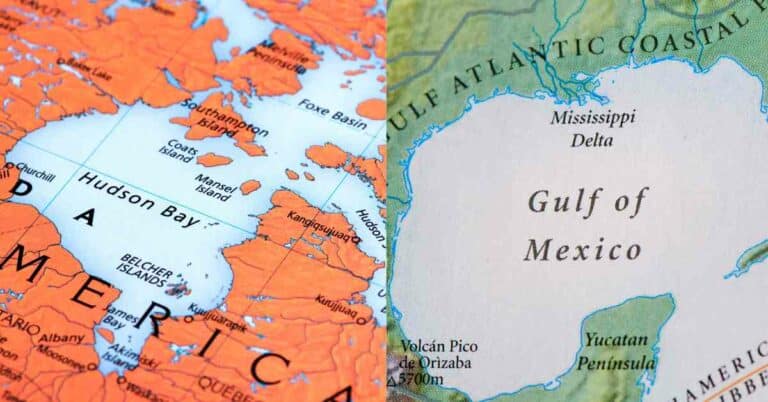 Difference Between Gulf And Bay