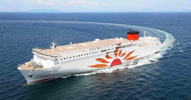 Japan’s 1st LNG-Fueled Ferries, MOL Group’s ‘Sunflower Kurenai’ And ‘Sunflower Murasaki,’ Win Good Design Award 2023