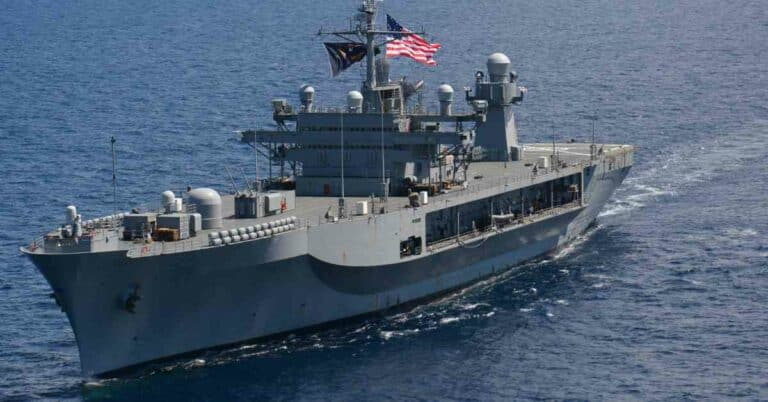 U.S Navy Ship USS Mount Whitney Heads To Eastern Mediterranean Sea For Supporting U.S Operations