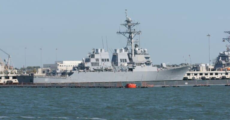 U.S Navy Destroyer USS Carney Strikes Down Drone Launched By Houthis From Yemen