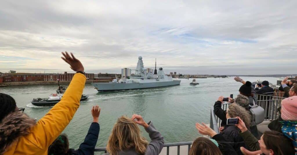 UK Deploys Second Warship, HMS Diamond, To The Gulf Amid Rising Tensions
