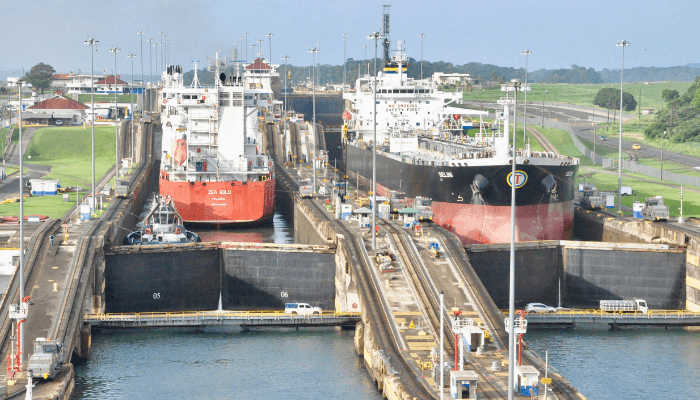 Panama Canal Route
