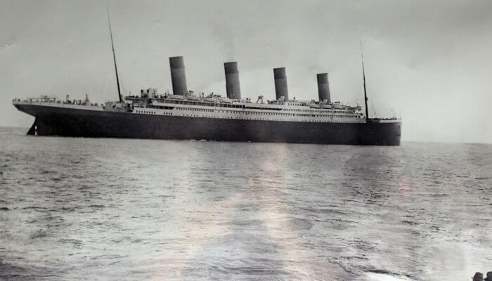 Titanic Menu