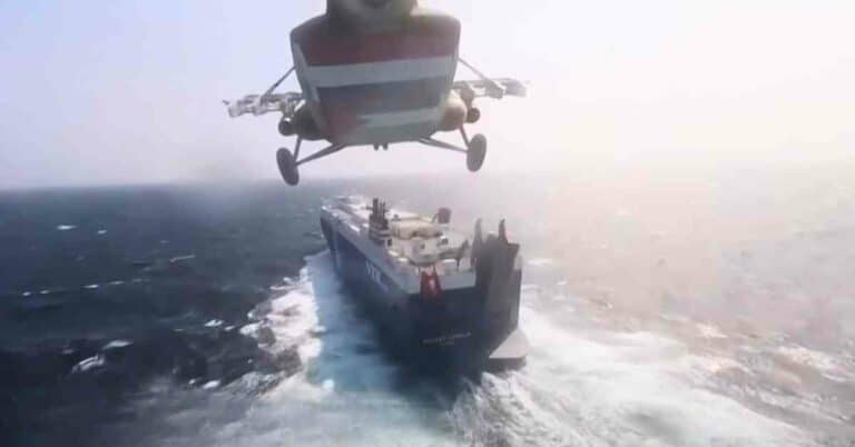 Yemen’s Houthi Group Releases Video Of Hijacking Cargo Ship ‘Galaxy Leader’ In Red Sea